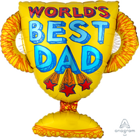 SuperShape World's Best Dad Trophy P30