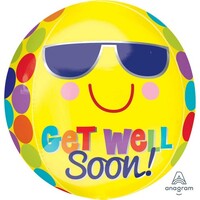 Orbz Extra Large Bright Sunny Get Well G20