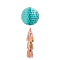 Honeycomb Pastel Ball Decoration and Tassel Tail