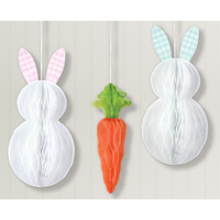 Easter Honeycomb Hanging Decorations