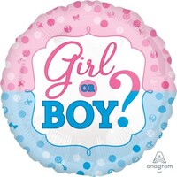 45cm Standard HX Gender Reveal Girl or Boy? S40