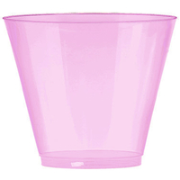 Big Party Pack 266ml Plastic Tumbler New Pink