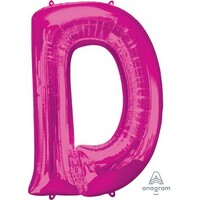 SuperShape Letter D Pink L34