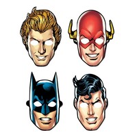Justice League Heroes Unite Paper Masks