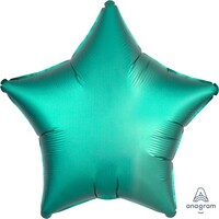 45cm Standard Extra Large Satin Luxe Jade Star S18