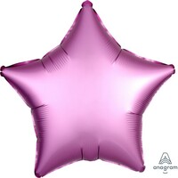 45cm Standard Extra Large Satin Luxe Flamingo Star S18