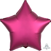 45cm Standard Extra Large Satin Luxe Pomegranate Star S18
