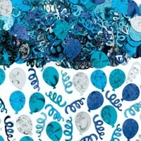 Party Balloons Confetti 70g Blue