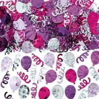 Party Balloons Confetti 70g Pink
