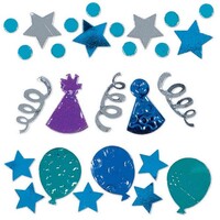 Birthday Celebration Blue Confetti 34g