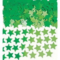 Mini Stars Confetti 7g Green