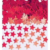 Mini Stars Confetti 7g Red