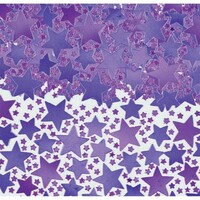 Star Confetti 70g Purple