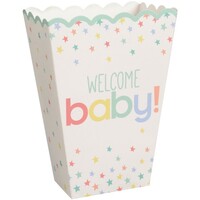 Baby Shower Neutral Popcorn Boxes