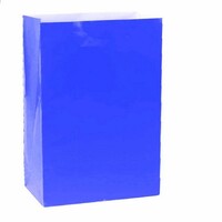 Large Paper Bags Bright Royal Blue 