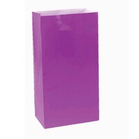 Large Paper Bags New Purple 