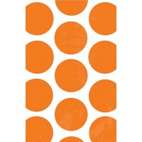 Paper Bag Polka Dot Orange 