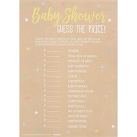 Baby Shower Guess the Price Games 24 Pack