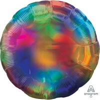 45cm Standard Holographic Iridescent Rainbow Circle S40