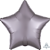 45cm Standard Extra Large Satin Luxe Greige Star S18