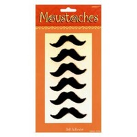 Fiesta Moustaches Pack of 6