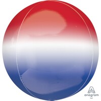 Orbz Extra Large Ombre Red, White and Blue G20