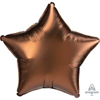 45cm Standard Extra Large Satin Luxe Cocoa Star S18