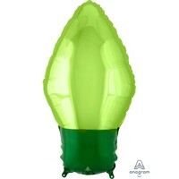 Standard Shape Extra Large Green Christmas Light Bulb S50
