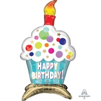 CI: Decor Happy Birthday Cupcake A75