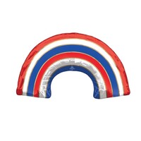 SuperShape Peace Love Unity Red, White and Blue Rainbow P30