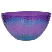 Sparkling Sapphire Plastic Serving Bowl Iridescent
