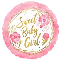 45cm Standard HX Sweet Baby Girl Floral Geo S40