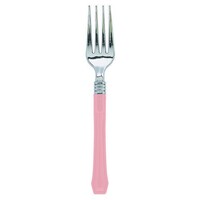 Premium Classic Choice 20 Pack Fork New Pink