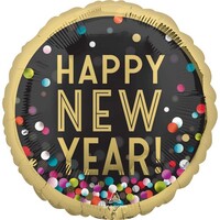 Jumbo HX Happy New Year Colourful Confetti P32