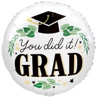 45cm Standard Extra Large You did it GRAD Ivy Satin S40