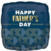 45cm Standard HX Happy Father's Day Ribbed Lines S40
