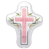 SuperShape Extra Large My First Communion Pink P30