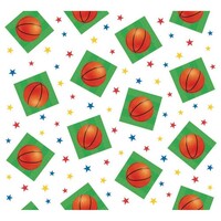 Basketball Fan Table Cover Plastic 