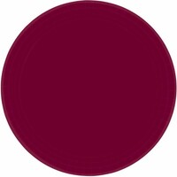 Paper Plates 7"/17cm Round 20 Pack Berry