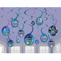 Battle Royal Spiral Hanging Swirl Decorations
