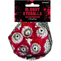 Asylum Bloody Eyeballs Decorations Plastic