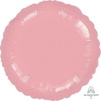 45cm Standard Circle HX Metallic Pearl Pastel Pink S15