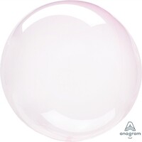 Crystal Clearz Petite Light Pink Round Balloon S15