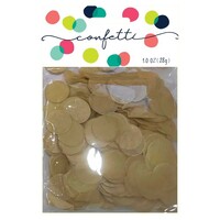 Confetti Circles 2cm Premium Tissue Paper 28g Gold