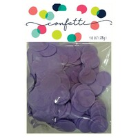 Confetti Circles  2cm Tissue Paper 28g Lavender