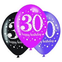 Pink Celebration 30 30cm Latex Balloon