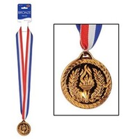 Bronze Sports Medal and Ribbon