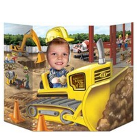 Construction Bulldozer Photo Prop