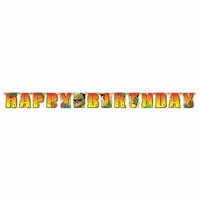 Dino Blast Happy Birthday Jointed Banner 