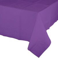 Amethyst Purple Table Cover Tissue and Plastic Back 